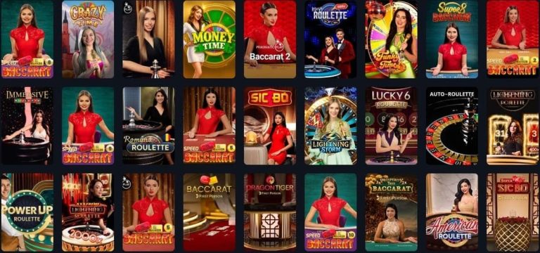 Aerobet Casino jeux live