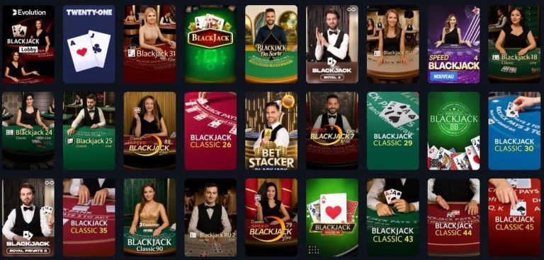 Aerobet Casino jeux table